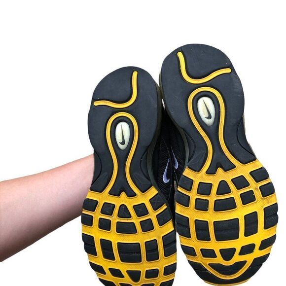 RARE 2018 Nike Air Max 97 Steelers Black Yellow Size 7.5 - Picture 3 of 15